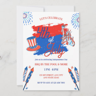 Invitation à une fête de célébration patriotique d