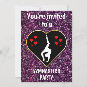 Invitation à une fête de gymnastique