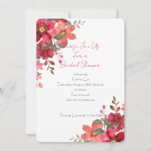 Invitation à une fête de mariage