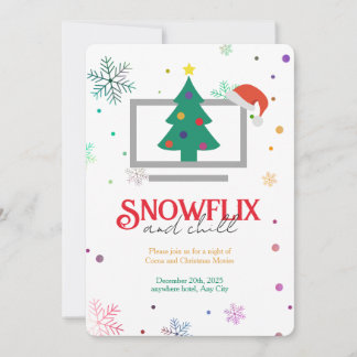 Invitation à une fête de Noël pour enfants