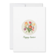 Invitation à une fête de Pâques florale