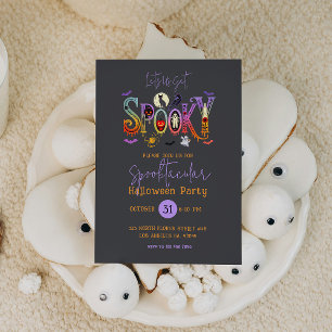 Invitation à une fête d'Halloween Spooktacular