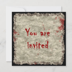 Invitation à une fête d'horreur