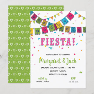 Invitation à une fête Fiesta