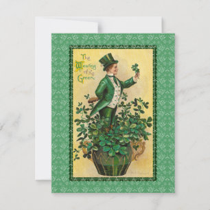 Invitation à une fête irlandaise, Saint Patrick's 