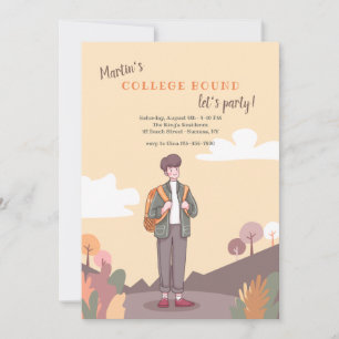 Invitation à une fête masculine à l'université