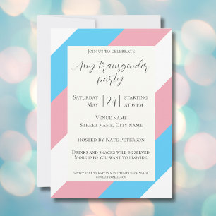 Invitation à une fête pour la journée de la fierté