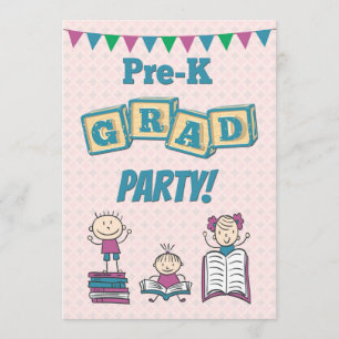 Invitation à une fête pré-K