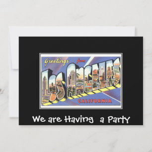 Invitation à une fête privée à Los Angeles