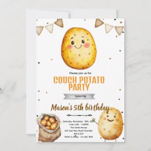 Invitation à une fête thématique d'anniversaire de