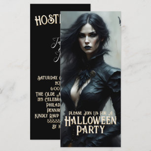 Invitation à une Nuit de Halloween Gothique de Mys