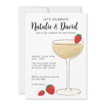 Invitation à une soirée cocktail