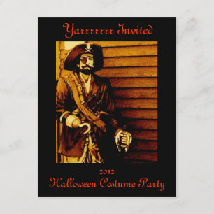 Invitation à une soirée costumée