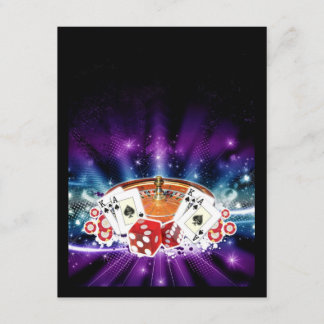 Invitation à une soirée de casino