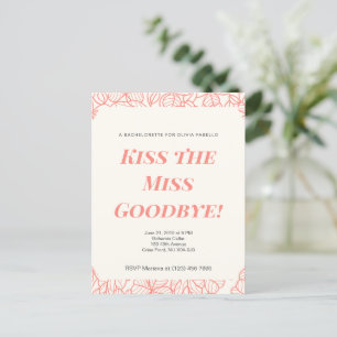 Invitation à une soirée de fiançailles, Enterremen