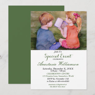 INVITATION À UNE SOIRÉE DE LECTURE ENTRE AMIS ET F