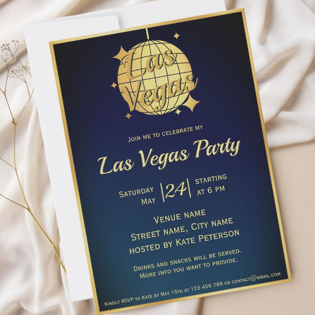 Invitation à une soirée d'enterrement de vie de ga (Créateur téléchargé)