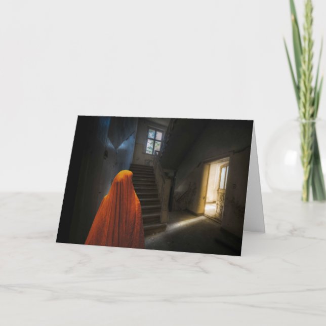 Invitation à une soirée Halloween. Carte (Devant)