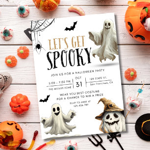 Invitation à une Soirée Halloween, Nuit Surnaturel