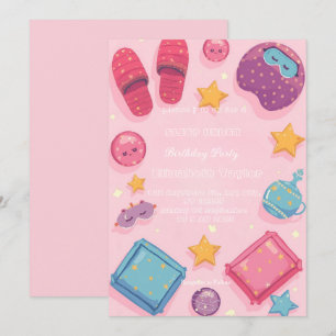 Invitation à une soirée pyjama