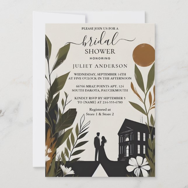 Invitation À Vraiment Engager les années 70 80s Courthouse Fê (Devant)