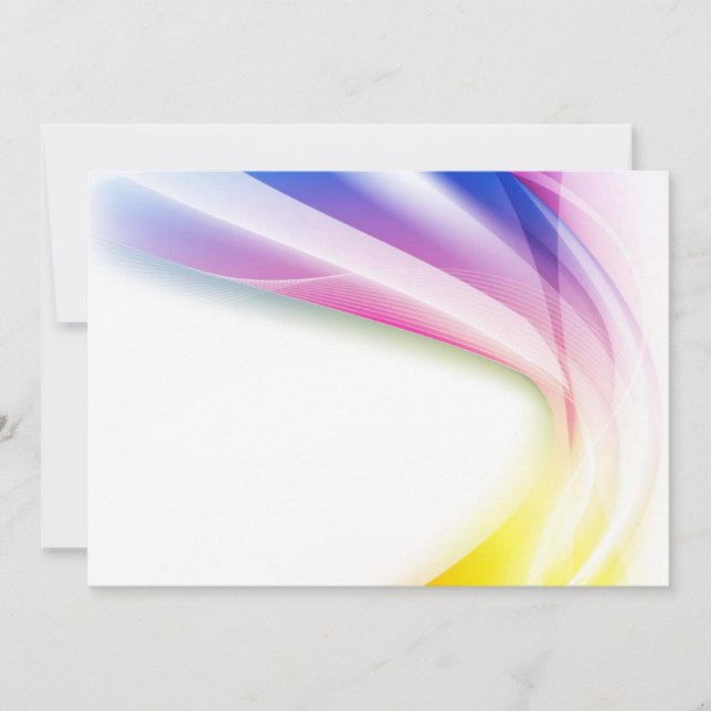 Invitation abstraite du remous 1 (Devant)