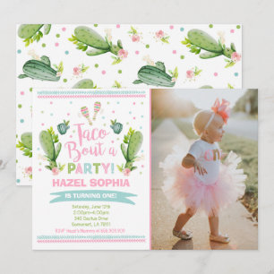 Invitation Accès de taco d'invitation d'anniversaire de