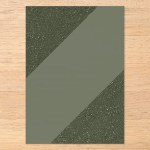 Invitation Acrylique Verte Moss Personnalisée