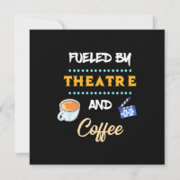 Acteur alimenté par le café de théâtre