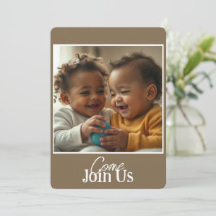 Invitation Add Photo and Text