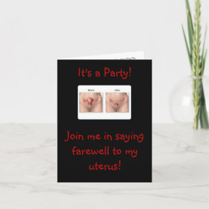 Invitation : Adieu Uterus