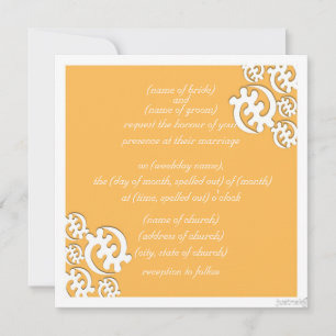 Invitation adinkra gye nyame (sauf Dieu) cire d'abeille