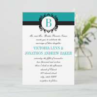 Admission de mariage pour un monogramme de Deep Aq