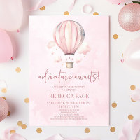 Adventure Attend ! Baby shower de ballon à air cha