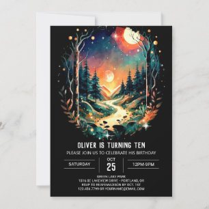 Invitation Adventure Attend l'anniversaire de la Bohême