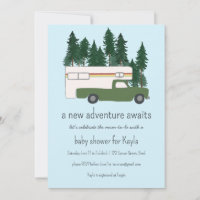 Adventure Attente Camper Vintage Camper BABY SHOWE