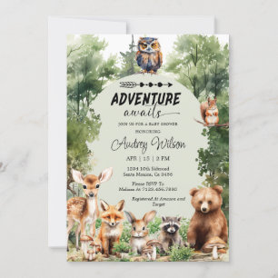 Invitation Adventure Await Highland Animals