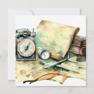 Invitation Adventure Await : Wanderlust Edition, Un Baby show