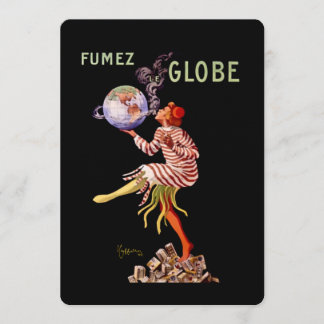 Invitation Affiche publicitaire pour la cigarette Leonetto Ca