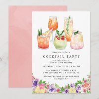 Agrumes floraux | Fun Summer Cocktail Party Annive
