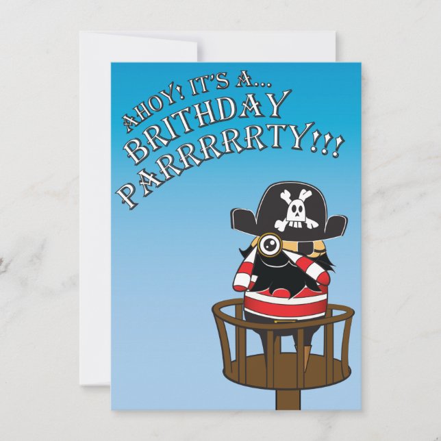 Invitation Ahoy ! (Devant)