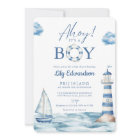 Ahoy C'Est Un Garçon Baby shower Nautique Tout En 