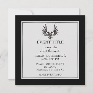 Invitation Aigle à deux têtes