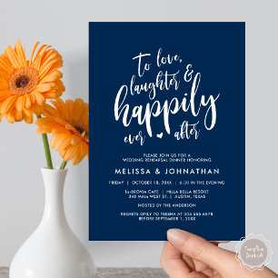 Invitation Aimer le rire et la joie toujours après