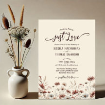 Aimez ! Rustique Boho Chic Mariage Fleur sauvage