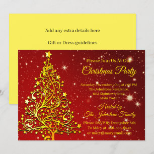 Invitation Ajouter un nom Jeu de correspondances Noël Red Gol