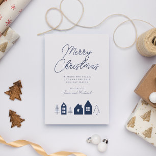 Invitation AJOUTER VOTRE PHOTO   Joyeuse ville de Noël