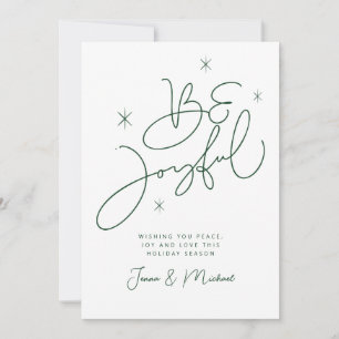 Invitation AJOUTER VOTRE PHOTO   Joyeux Noël Sois Joyeux