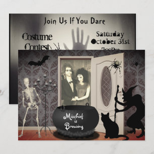 Invitation Ajouter Votre Photo Maison Hantée Halloween Invita