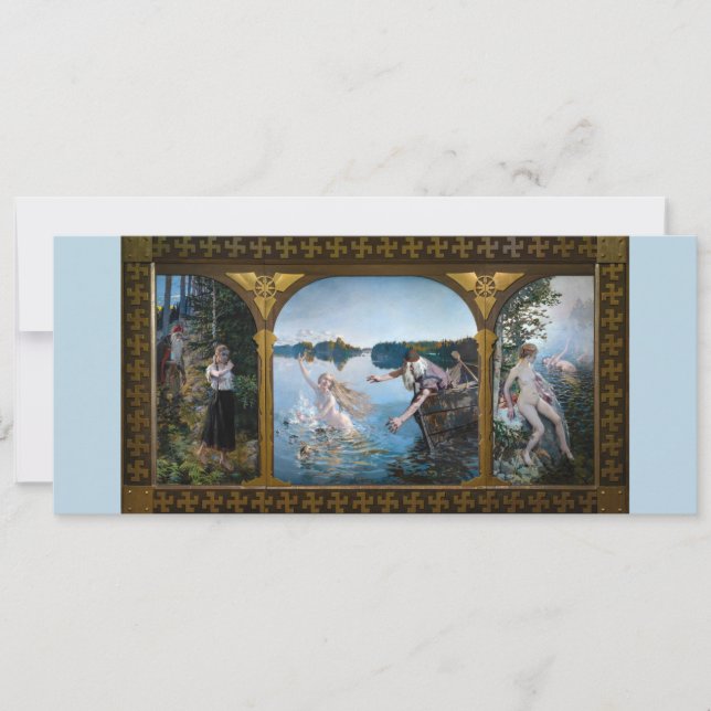 Invitation Akseli Gallen-Kallela - Aino Triptyque (Devant)